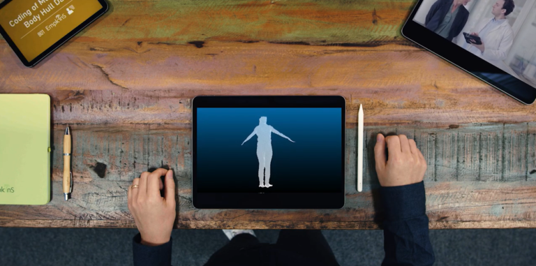 EmpkinS: Compression of 3D Body Hull Data