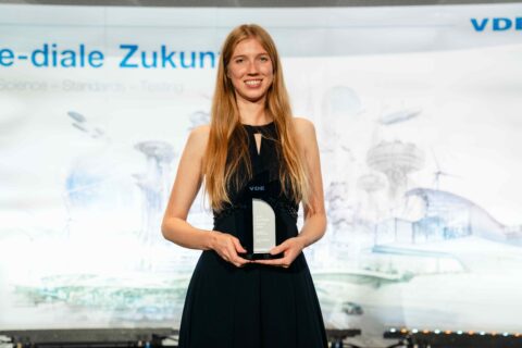 Towards entry "VDE Bayern Award 2025 for Marina Ritthaler"